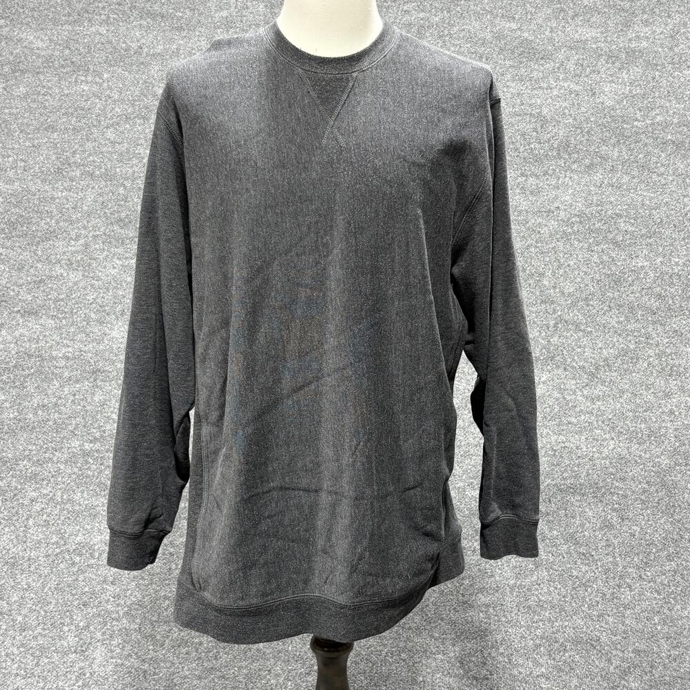 Tommy Armour Golf Sweatshirt Mens 2XL Gray Crewneck Pullover V-Stitch Casual